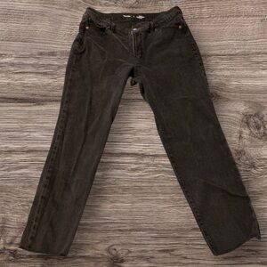 Old Navy Size 14 , High Rise O.G Straight Leg , Faded Black Jeans